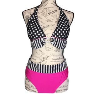 Polka Dots & Stripes Bikini
